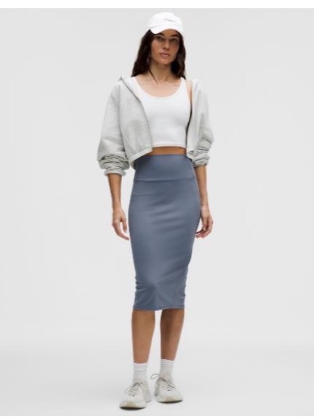 lululemon athletica Slate Blue Pencil Skirt